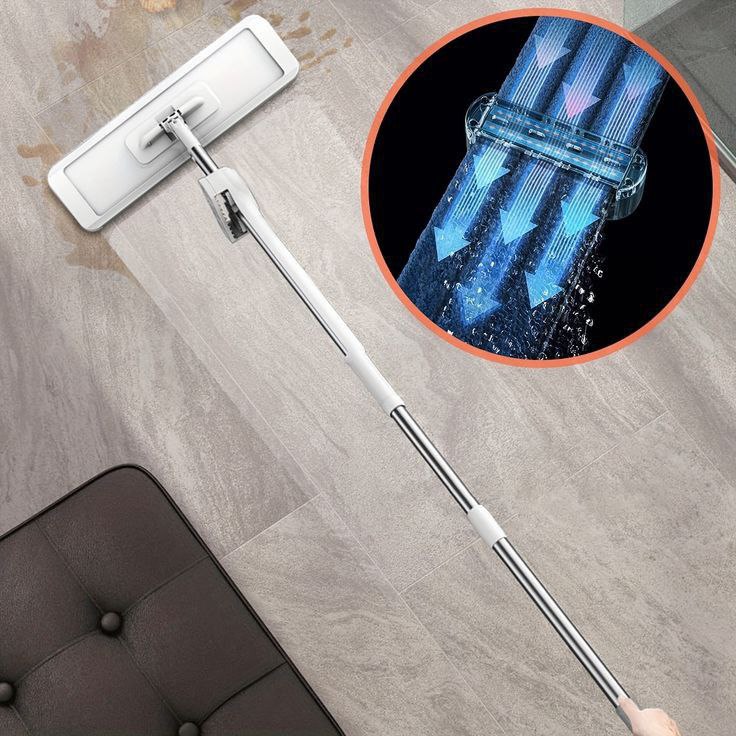 Catterton Hands-free Flat Mop + Large Bucket - view 3