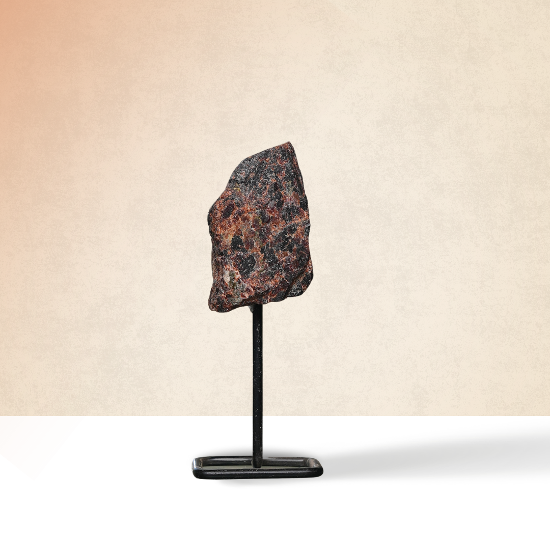 Gemsmantra Garnet Raw Stone Stand