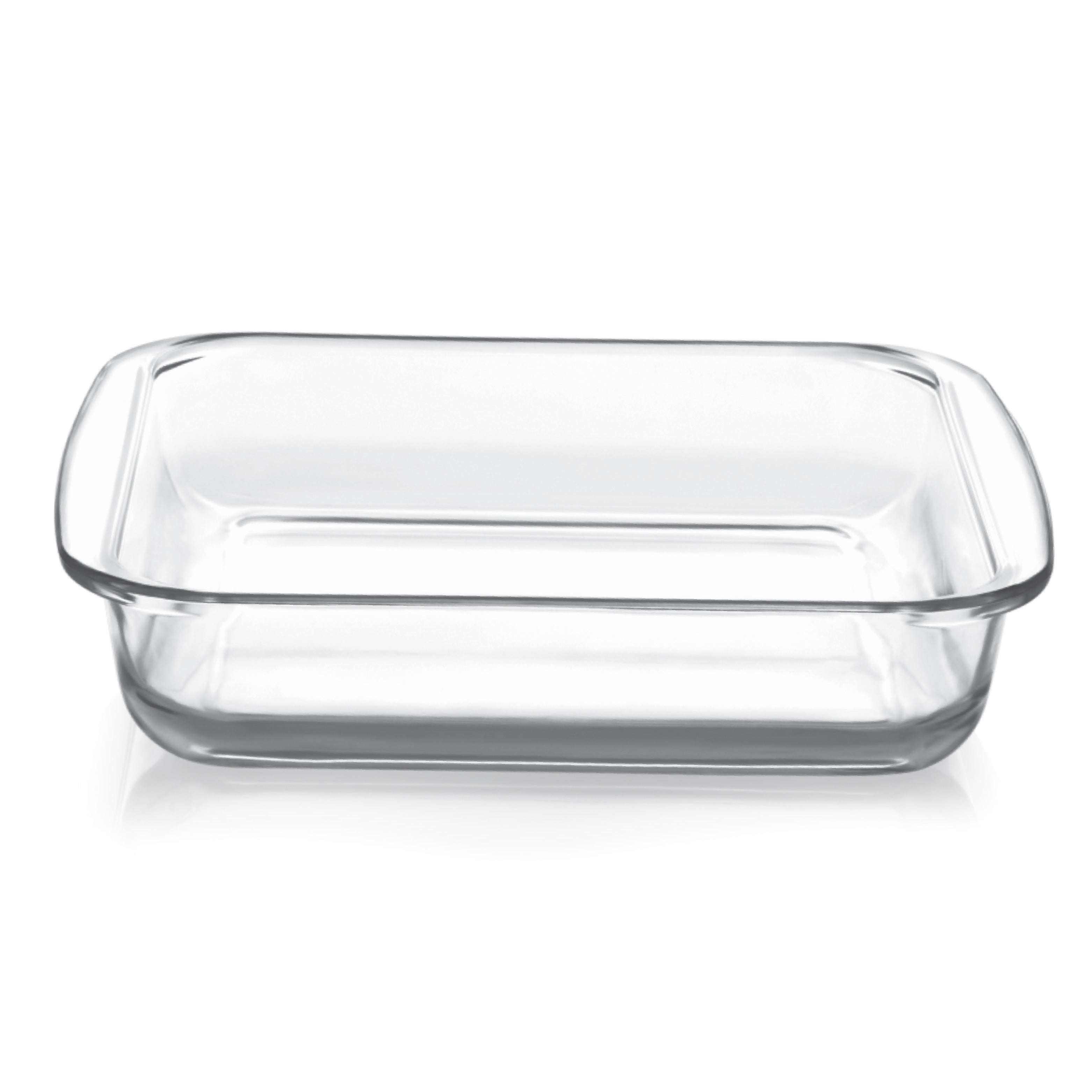 Cello Laura Square Glass Baking Dish, 1700ml – Clear - view 2