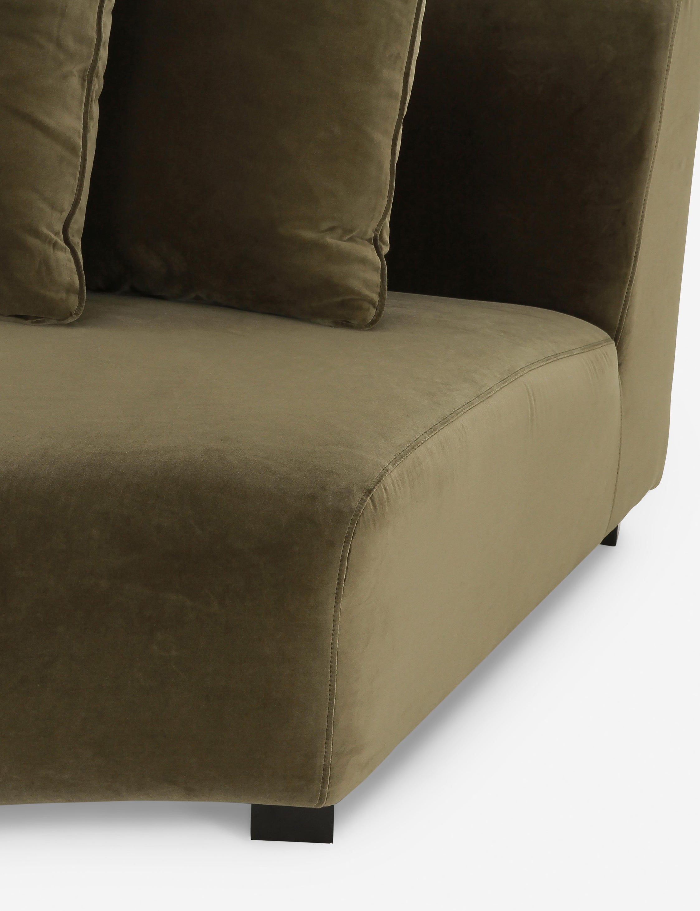 Lulu and Georgia Saban Curved Sofa - view 36