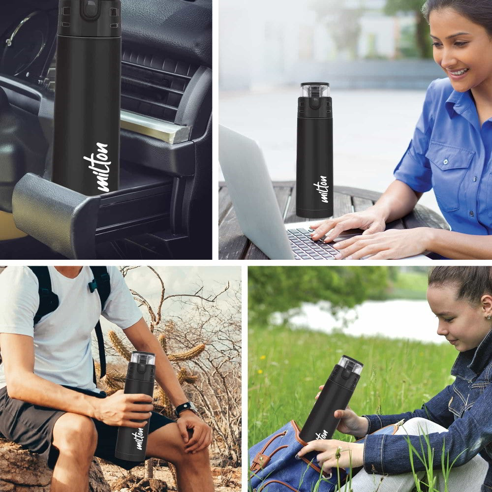 Personalized Atlantis Thermosteel Water Bottle (Milton) - view 10