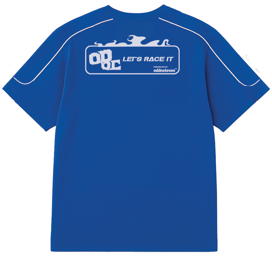 oddnoteven Royal Blue Jersey Tshirt - view 2