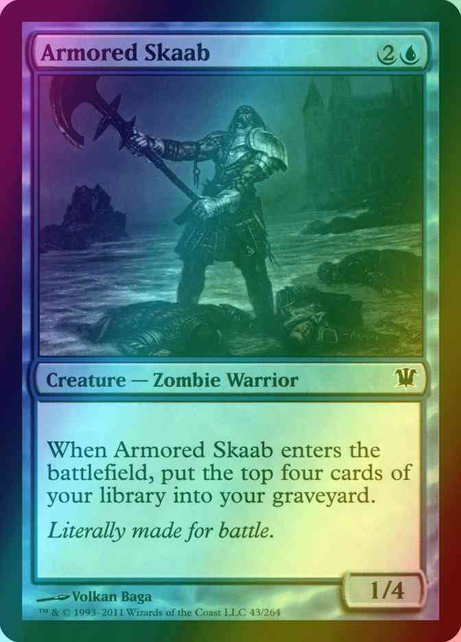 Armored skaab 43 – Magic Armored Skaab [43] [Innistrad] [Foil]