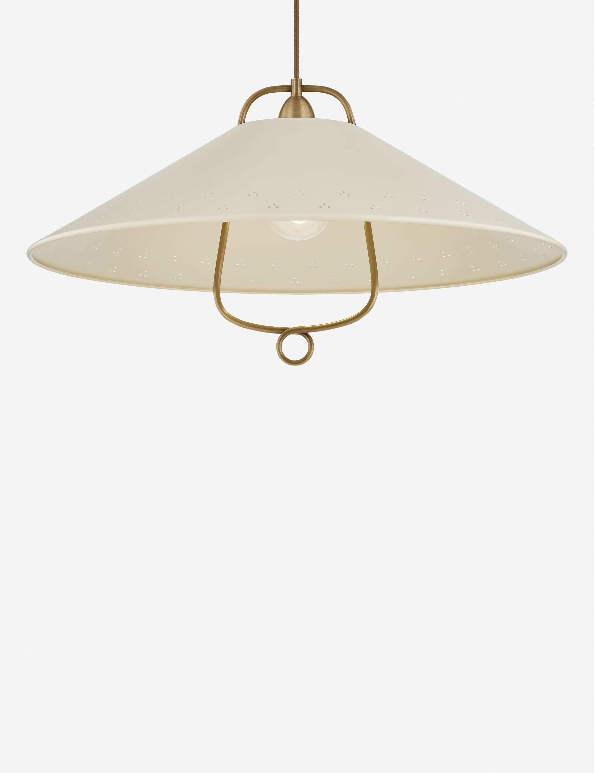 Lulu and Georgia Pipit Pendant Light – Ivory - view 2