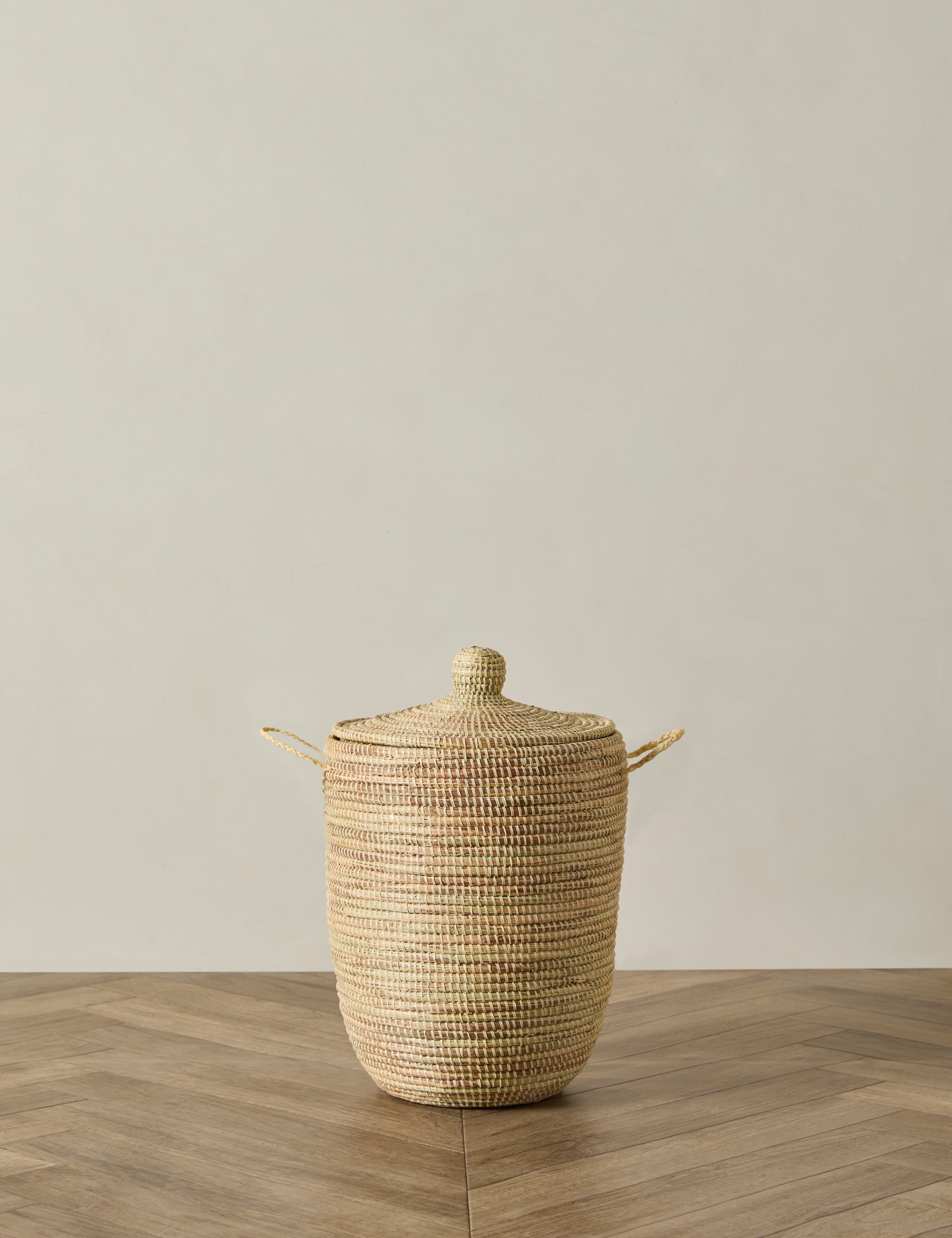 Lulu and Georgia Dou Lid Storage Basket by Mbare