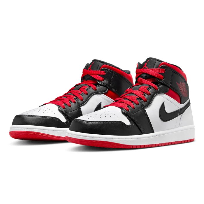 HYPE ELIXIR Air Jordan 1 Mid Gym Red Black Toe - view 2