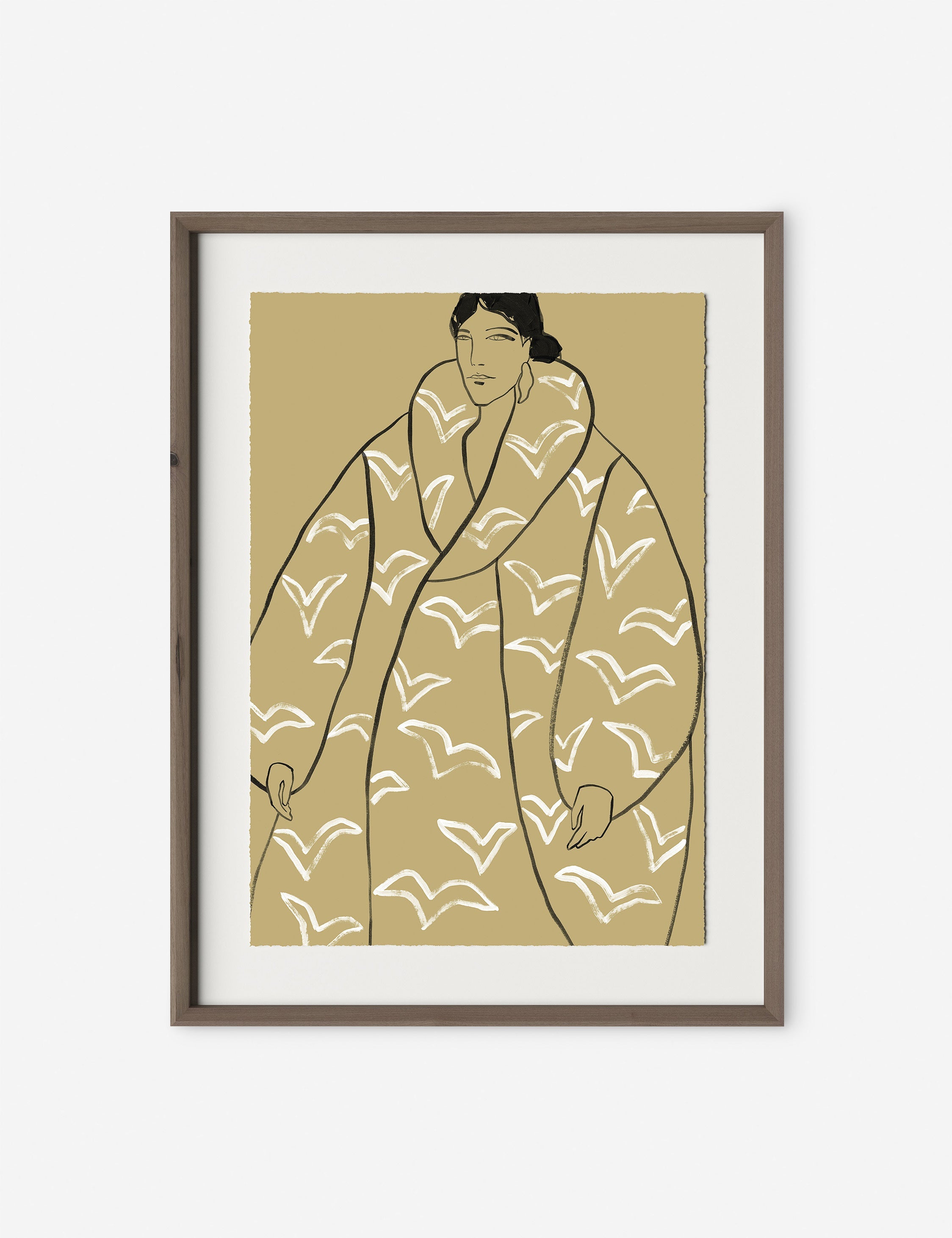 Lulu and Georgia Couture Girl — Maeva Wall Art by Aurora Bell - view 2