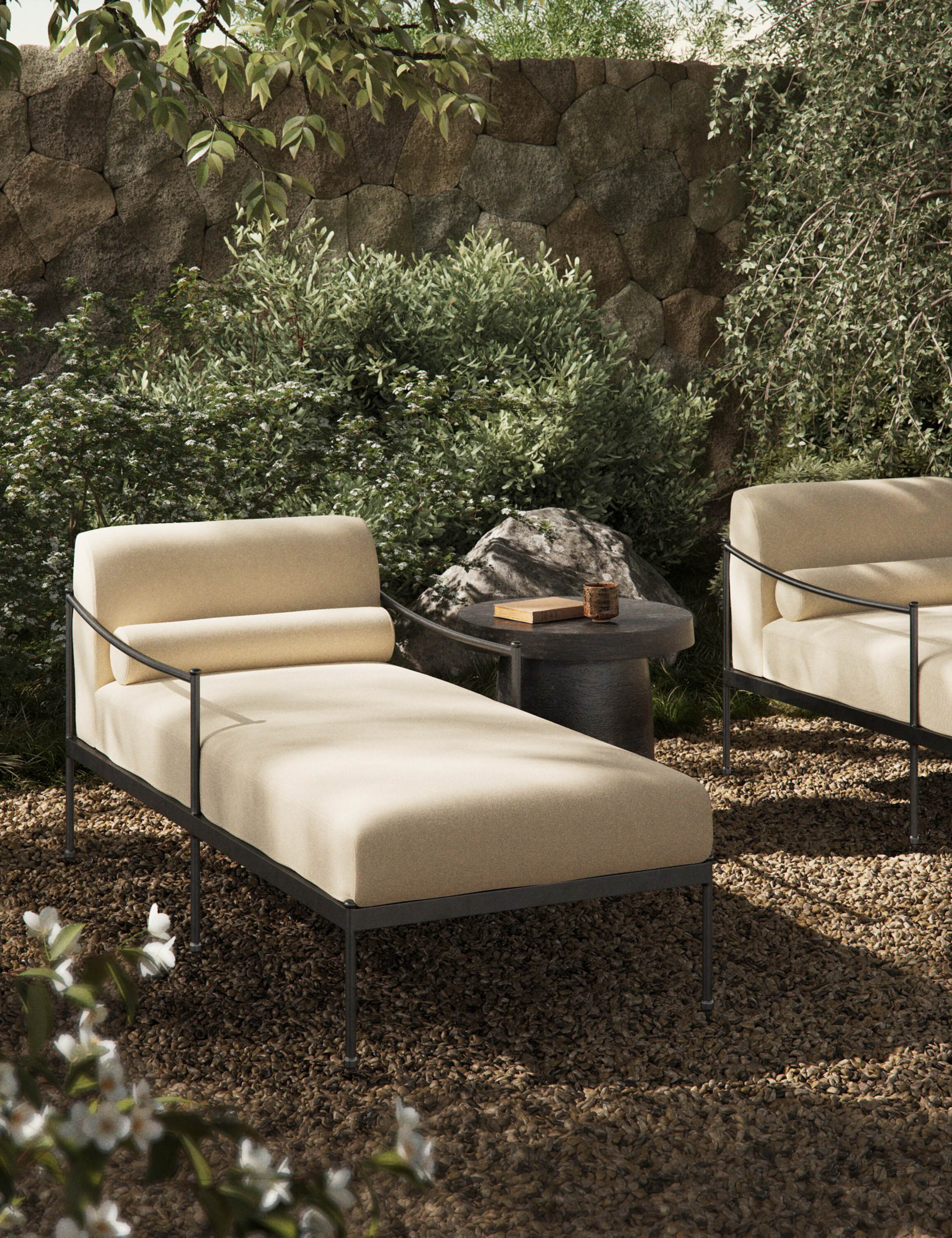 Lulu and Georgia Granger Indoor / Outdoor Chaise by Amber Lewis x Four Hands - view 11