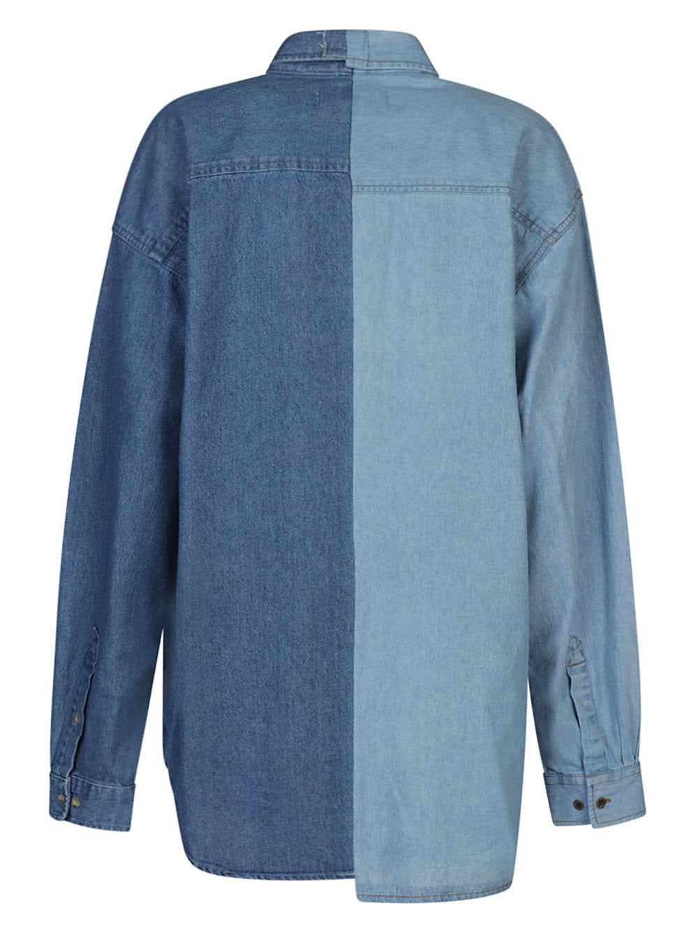 E.L.V. Denim Contrast denim shirt - view 2