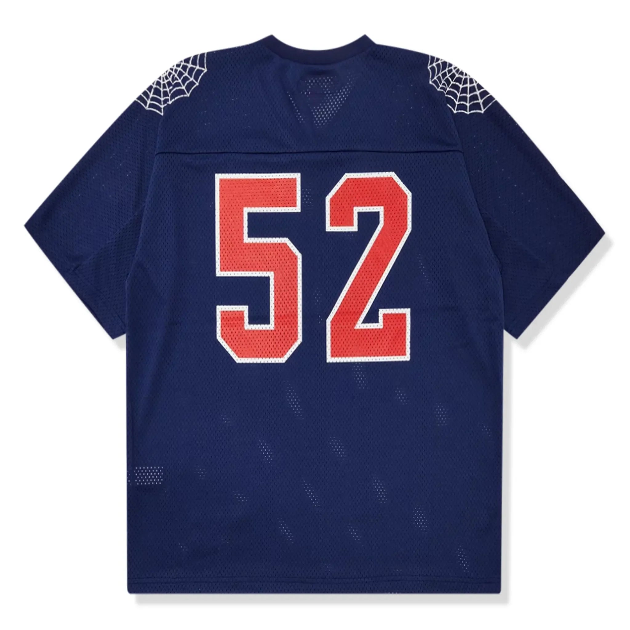 Supreme Spiderweb Navy Blue Football Jersey - view 2
