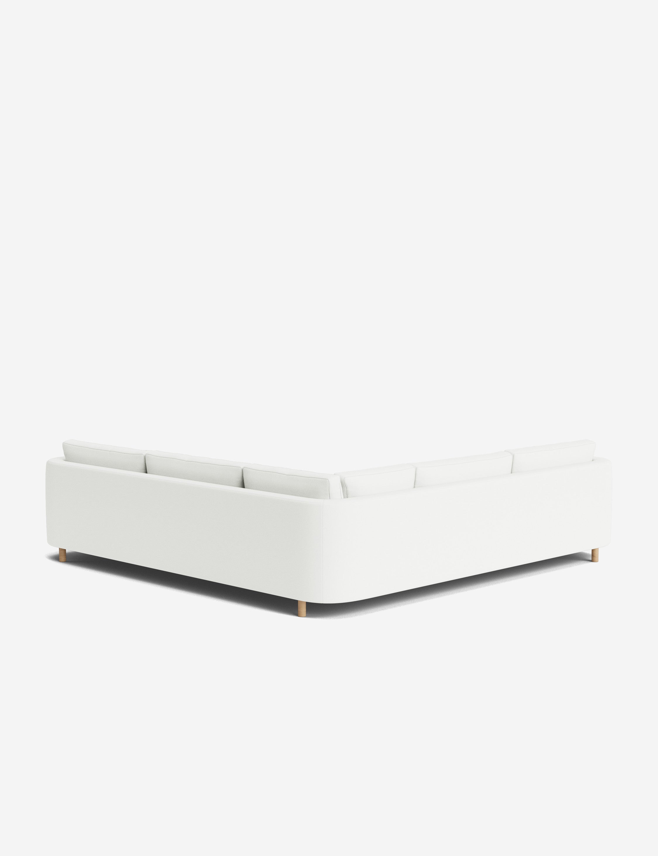Lulu and Georgia Belmont Corner Sectional Sofa by Ginny Macdonald - view 123