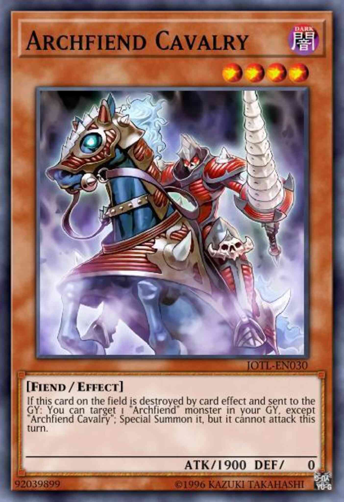 Yu-Gi-Oh! Archfiend Cavalry - MP14-EN083 - Rare - 1st Edition