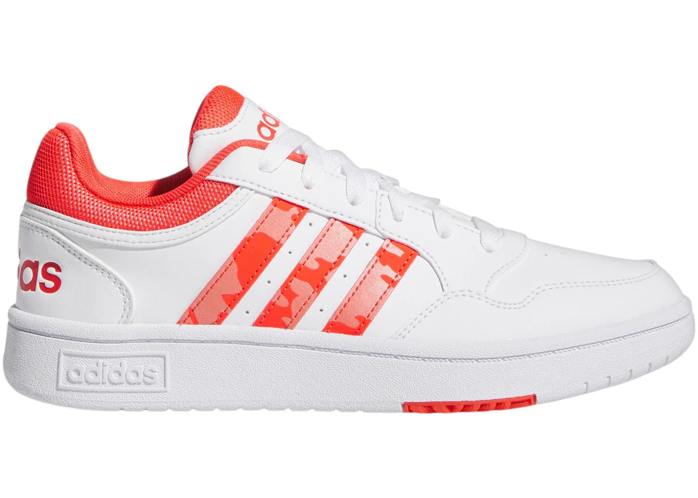 adidas Hoops 3 Cloud White Bright Red Wonder Clay (Women's)