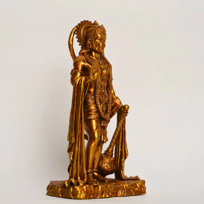 Roposo Clout Idol Standing Hanuman for Car Dashboard - view 4