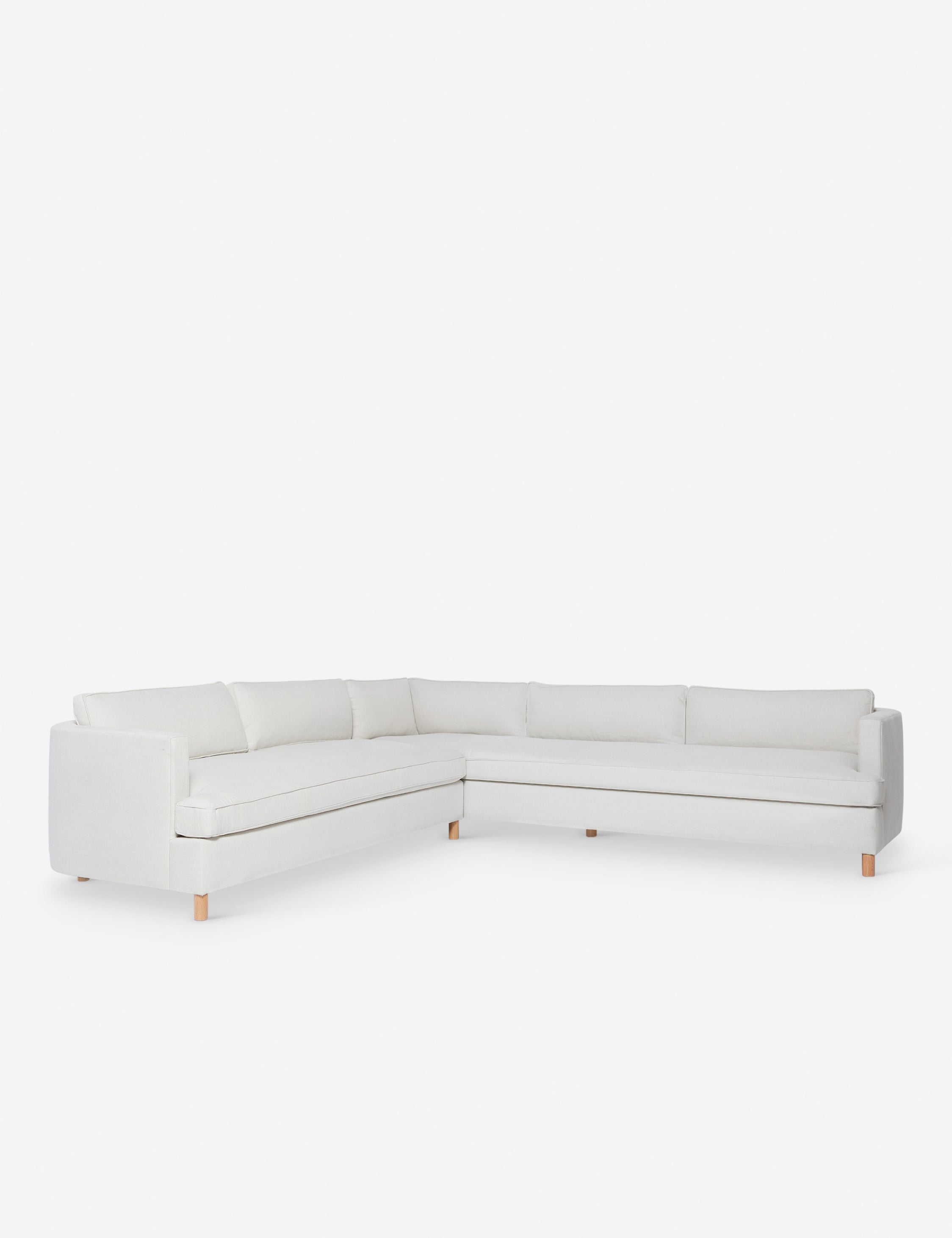 Lulu and Georgia Belmont Corner Sectional Sofa by Ginny Macdonald - view 9