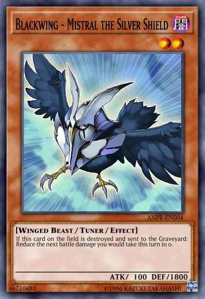 Yu-Gi-Oh! Blackwing - Mistral the Silver Shield - LC5D-EN117 - Common - 1st Edition