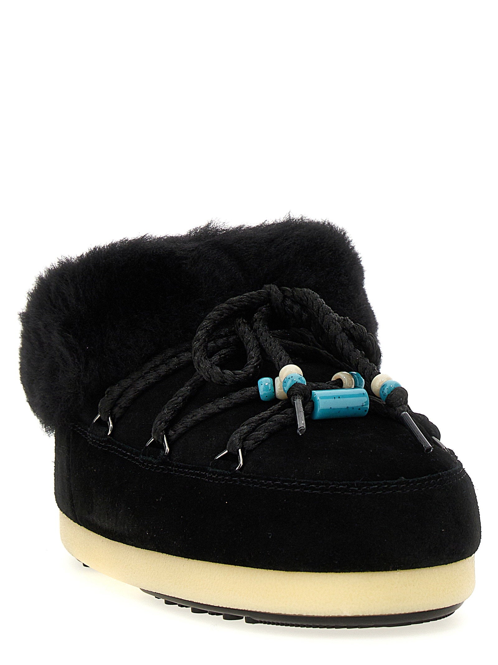 Moon Boot Mule Suede Beads Ankle Boots - view 2