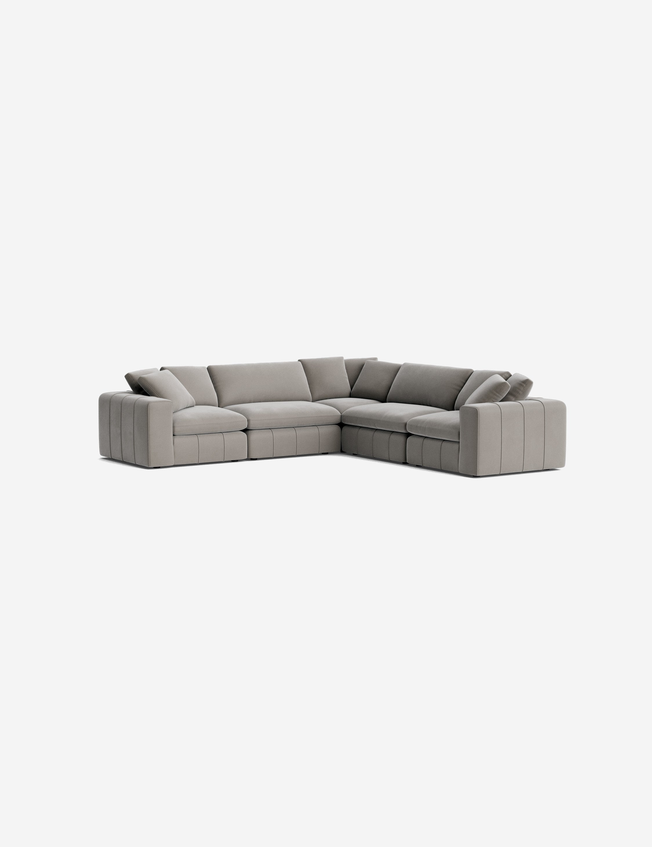 Lulu and Georgia Capella Modular Corner Sectional Sofa - view 17