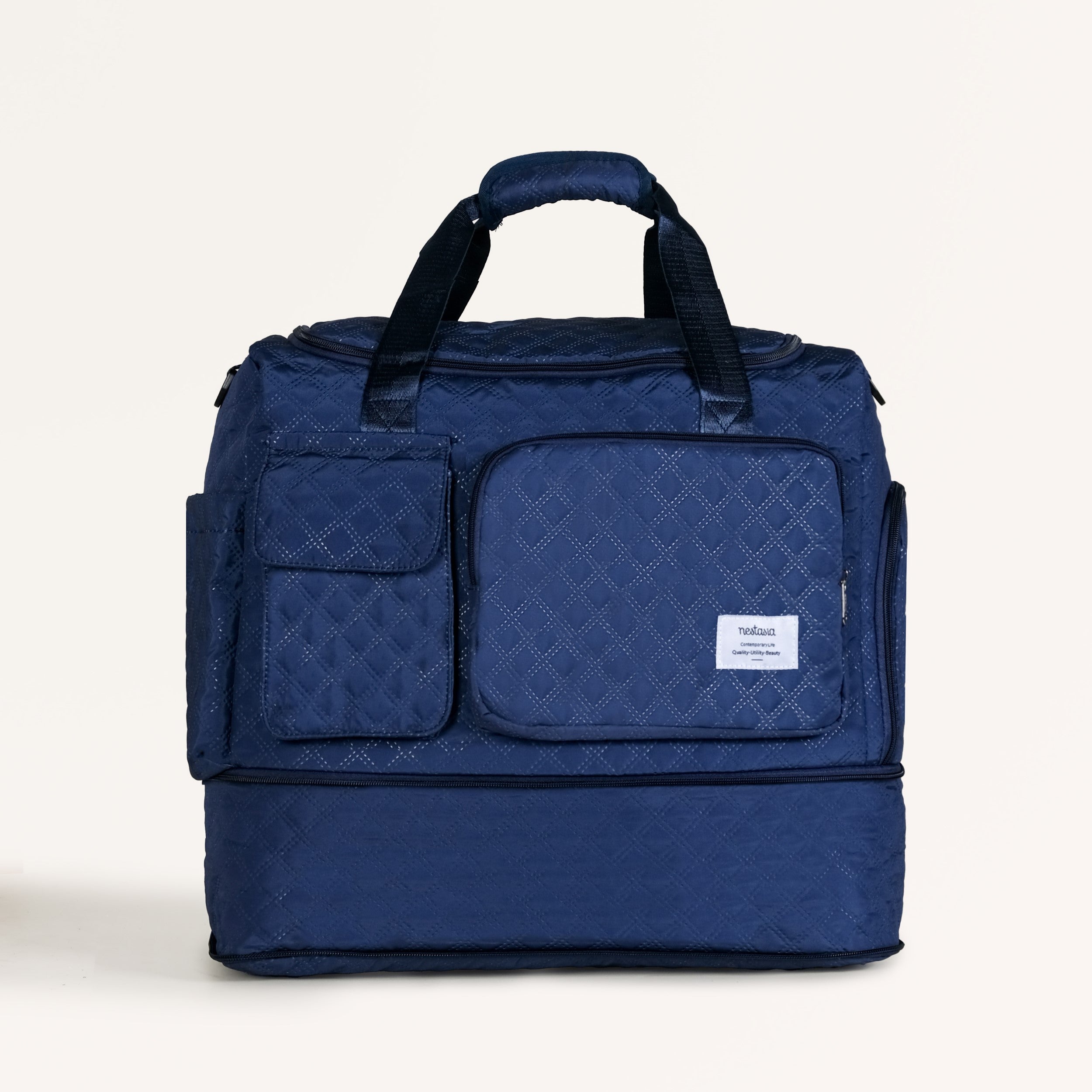 Nestasia Dova Expandable Duffle Bag Dark Blue - view 2