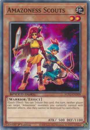 Yu-Gi-Oh! Amazoness Scouts - SGX3-END09 - Common - 1st Edition