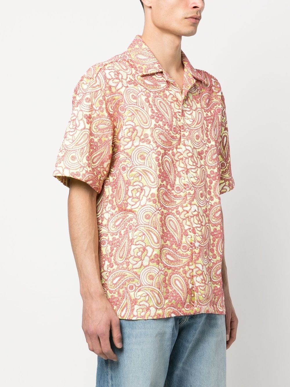 Bluemarble Short sleeve embroidered shirt – Polyester 100% - view 2