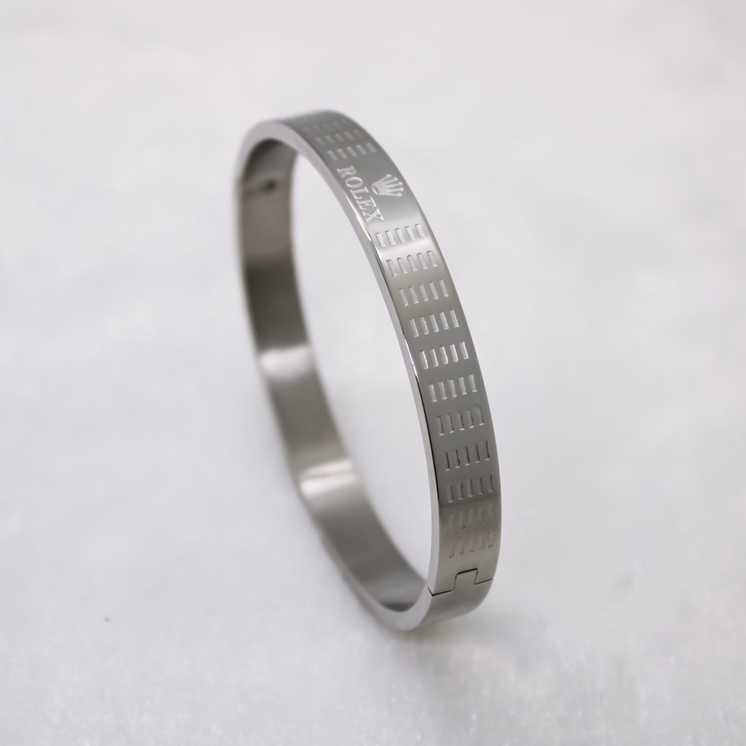 Branta Prince Crown Silver Men's Bracelet
