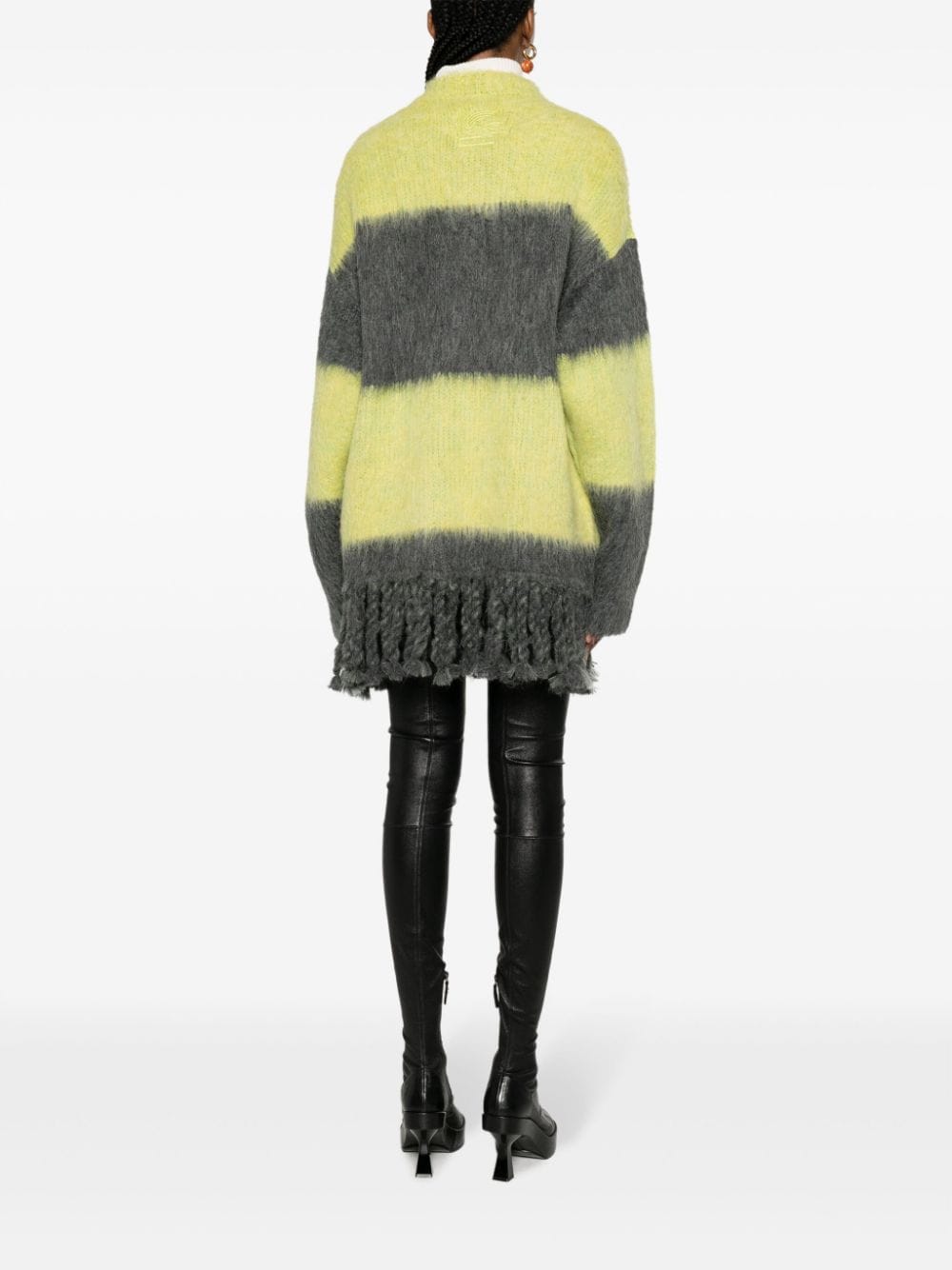 Etro Long striped cardigan - view 2