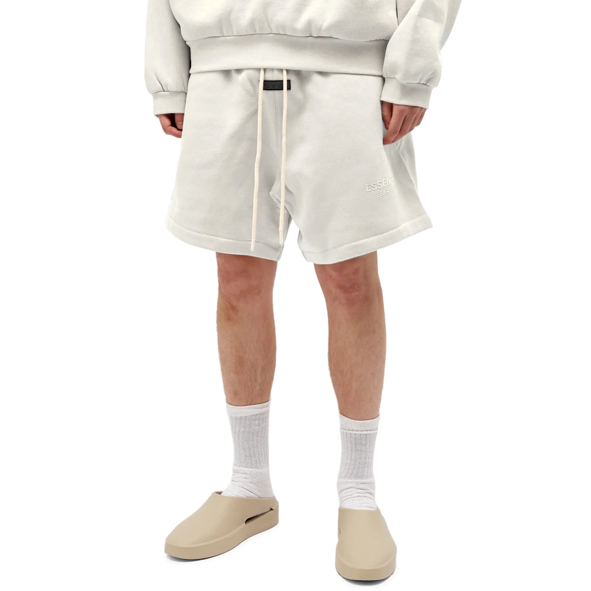 Fear Of God Essentials Silver Cloud Shorts (FW23) - view 2