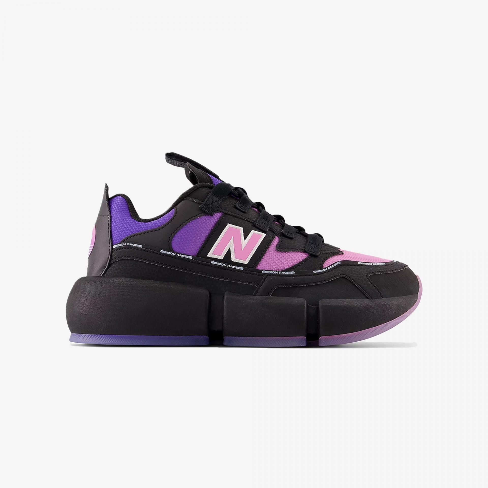 New Balance | VISION RACER { BLACK/MIRAGE VIOLET - view 5