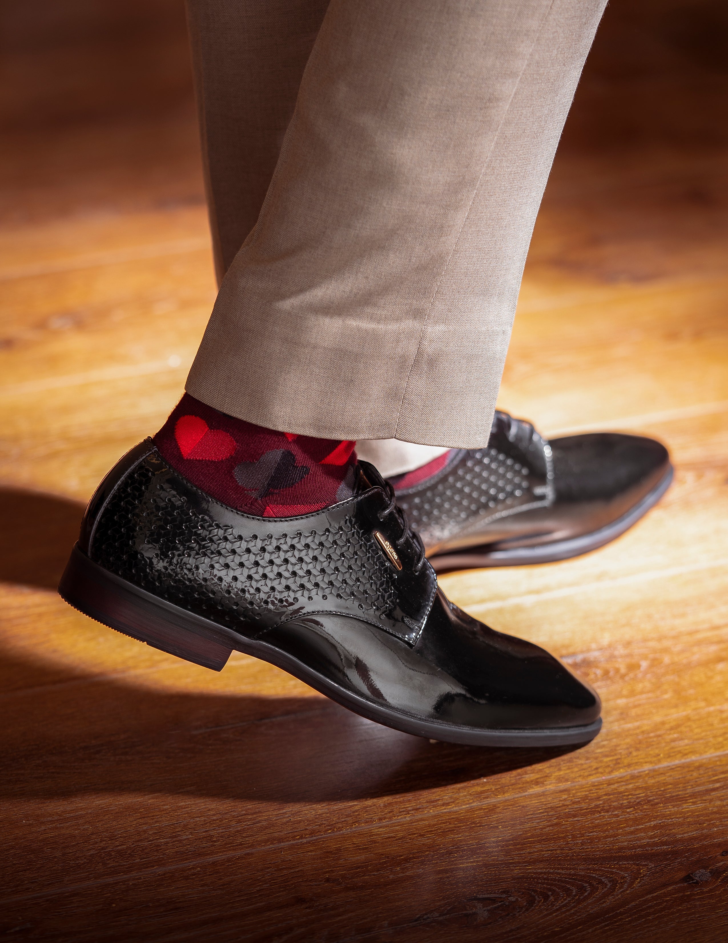 Egoss Shoes Egoss Platinum Lace Up Shoes For Men