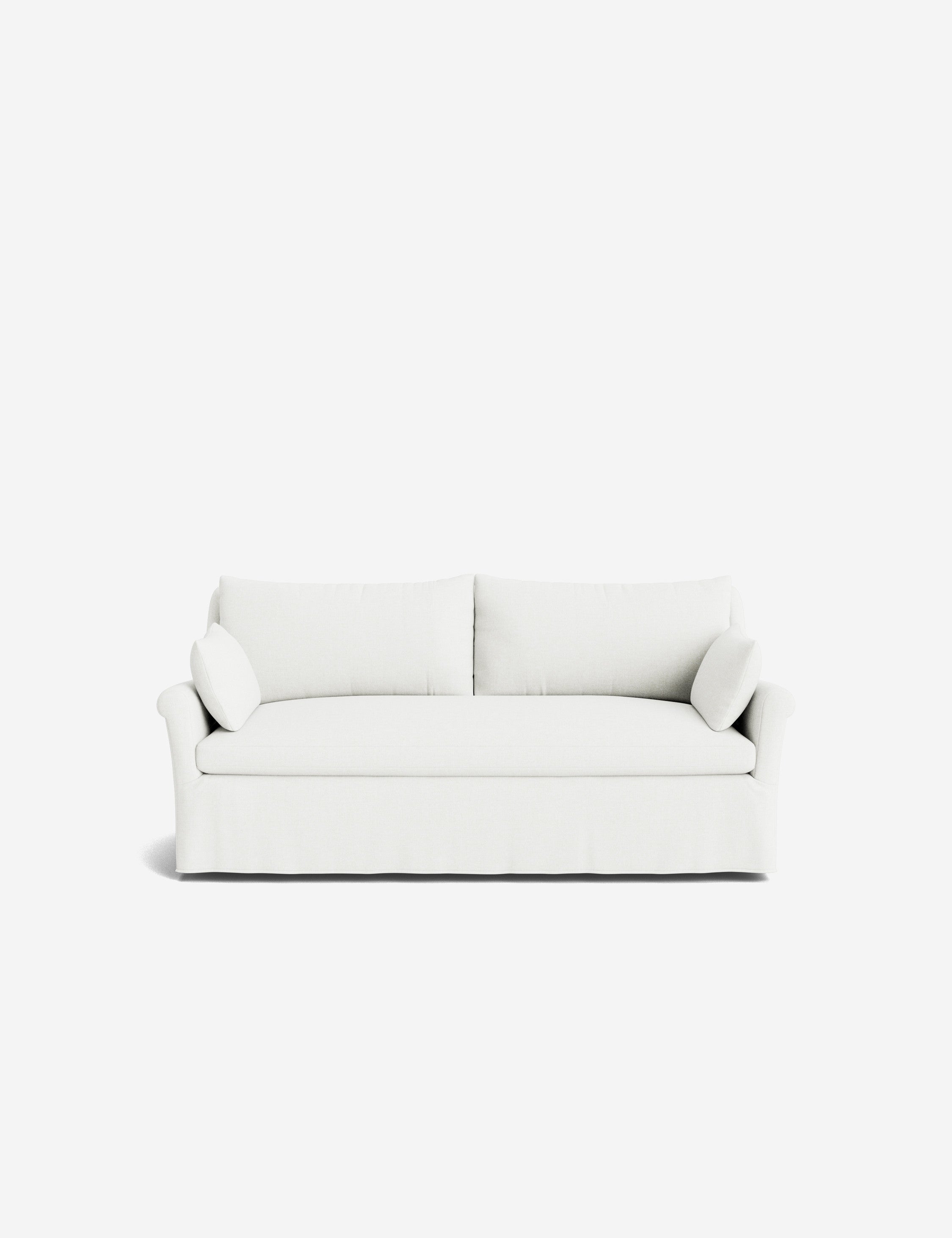 Lulu and Georgia Portola Rolled Arm Slipcover Sofa - view 73