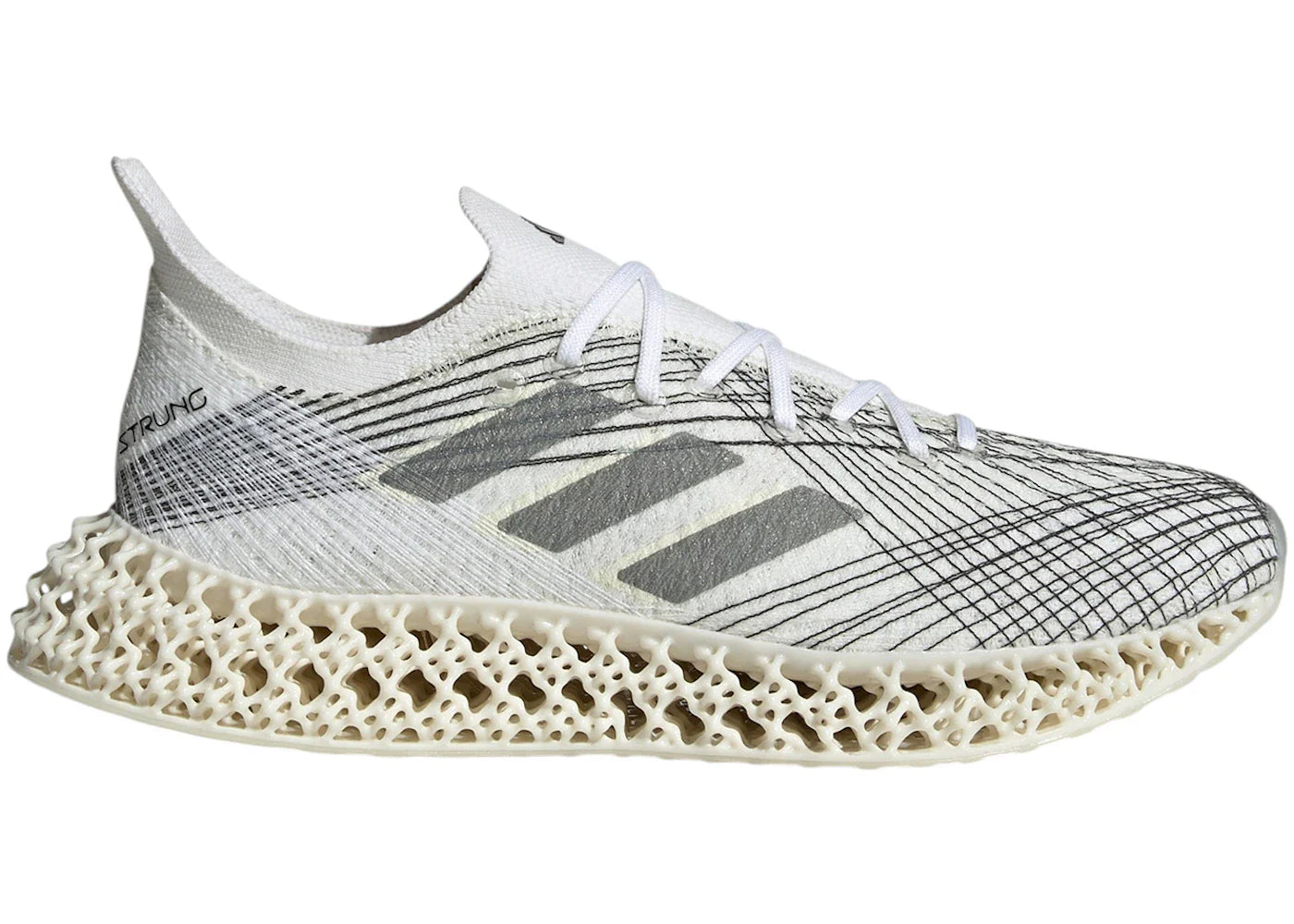 adidas 4DFWD Strung Cloud White Grey One Core Black (Women's)