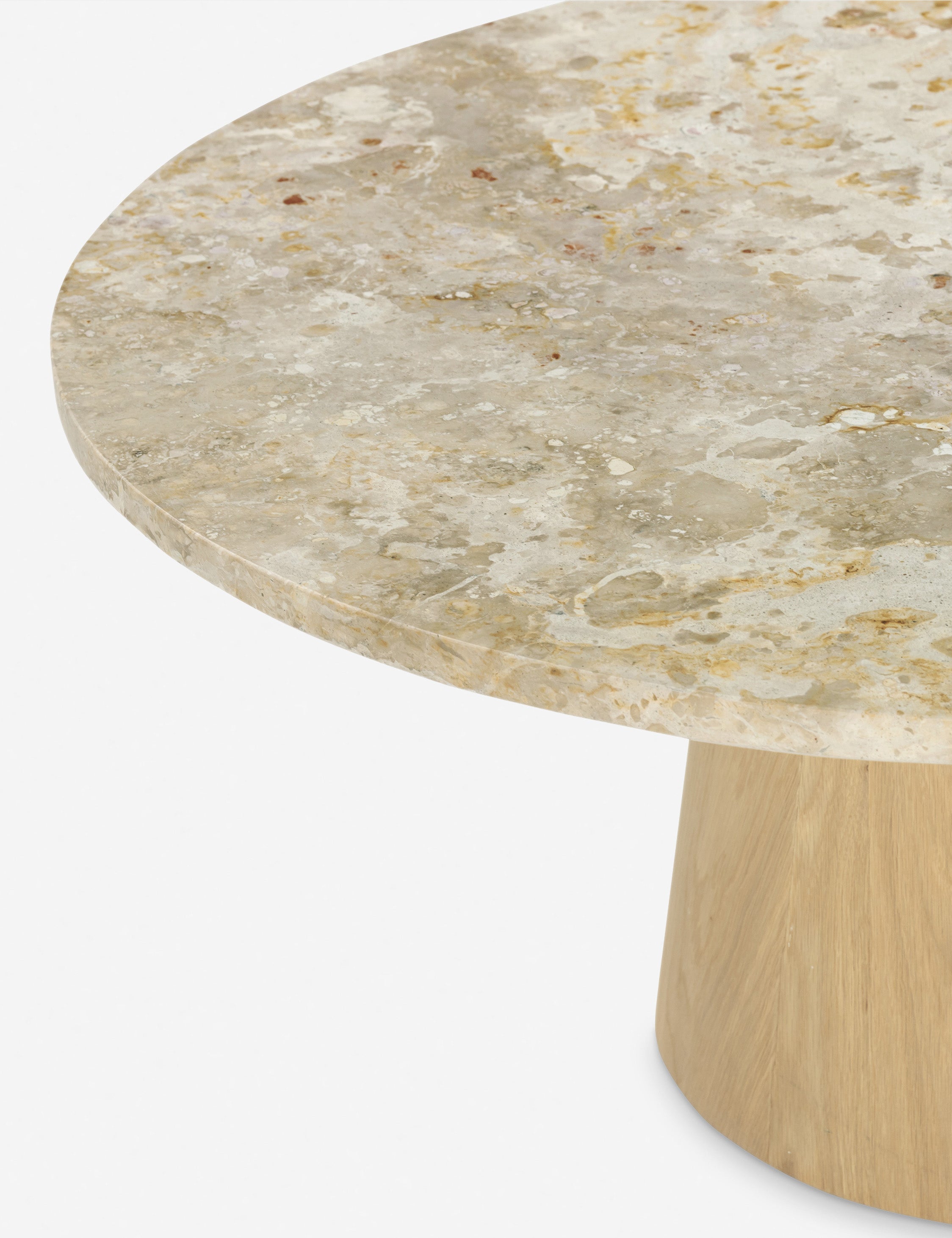 Lulu and Georgia Tiffany Oval Coffee Table – Natural - view 4