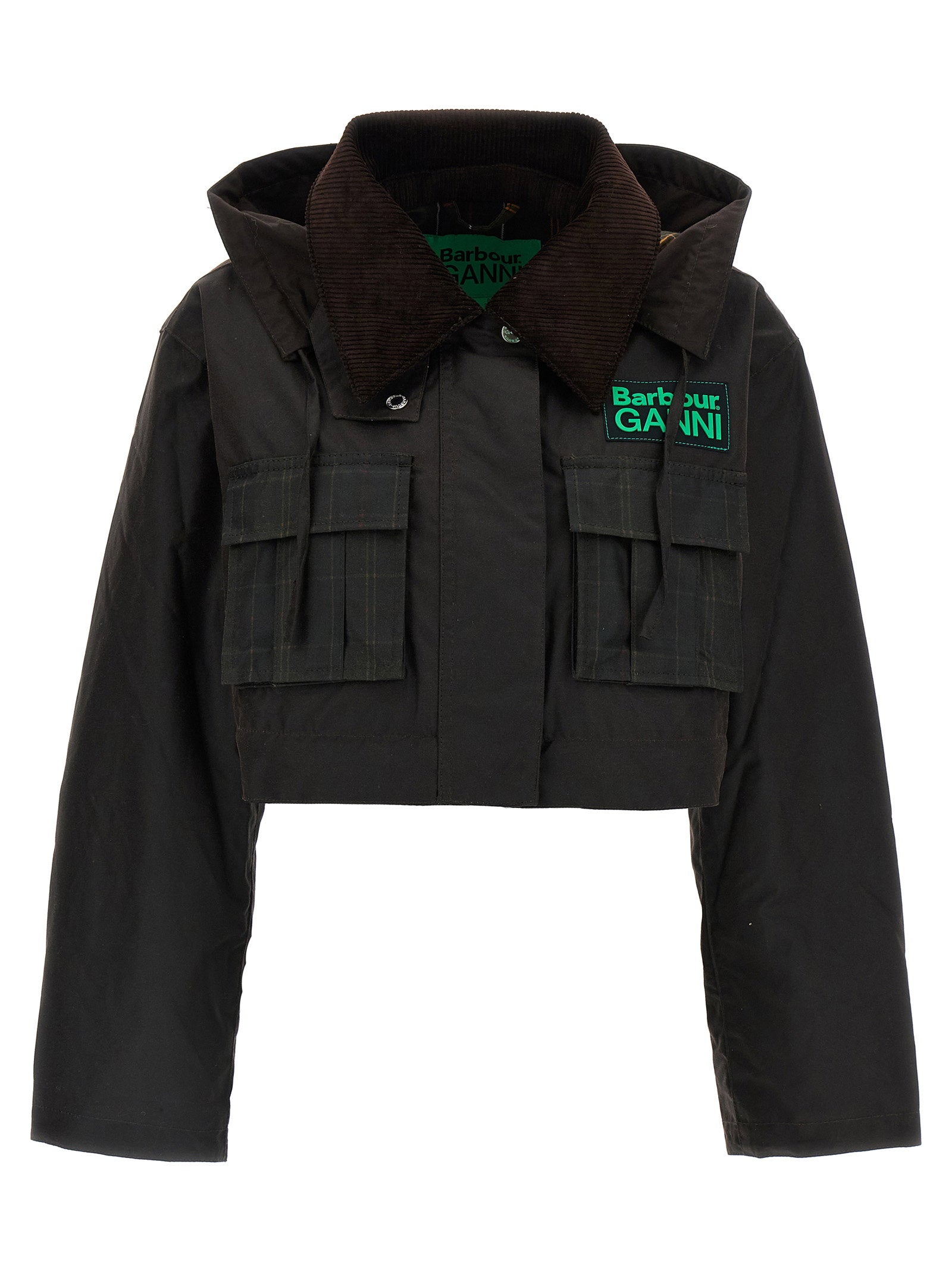 Parka Barbour X Ganni – 100% waxed cotton - view 2