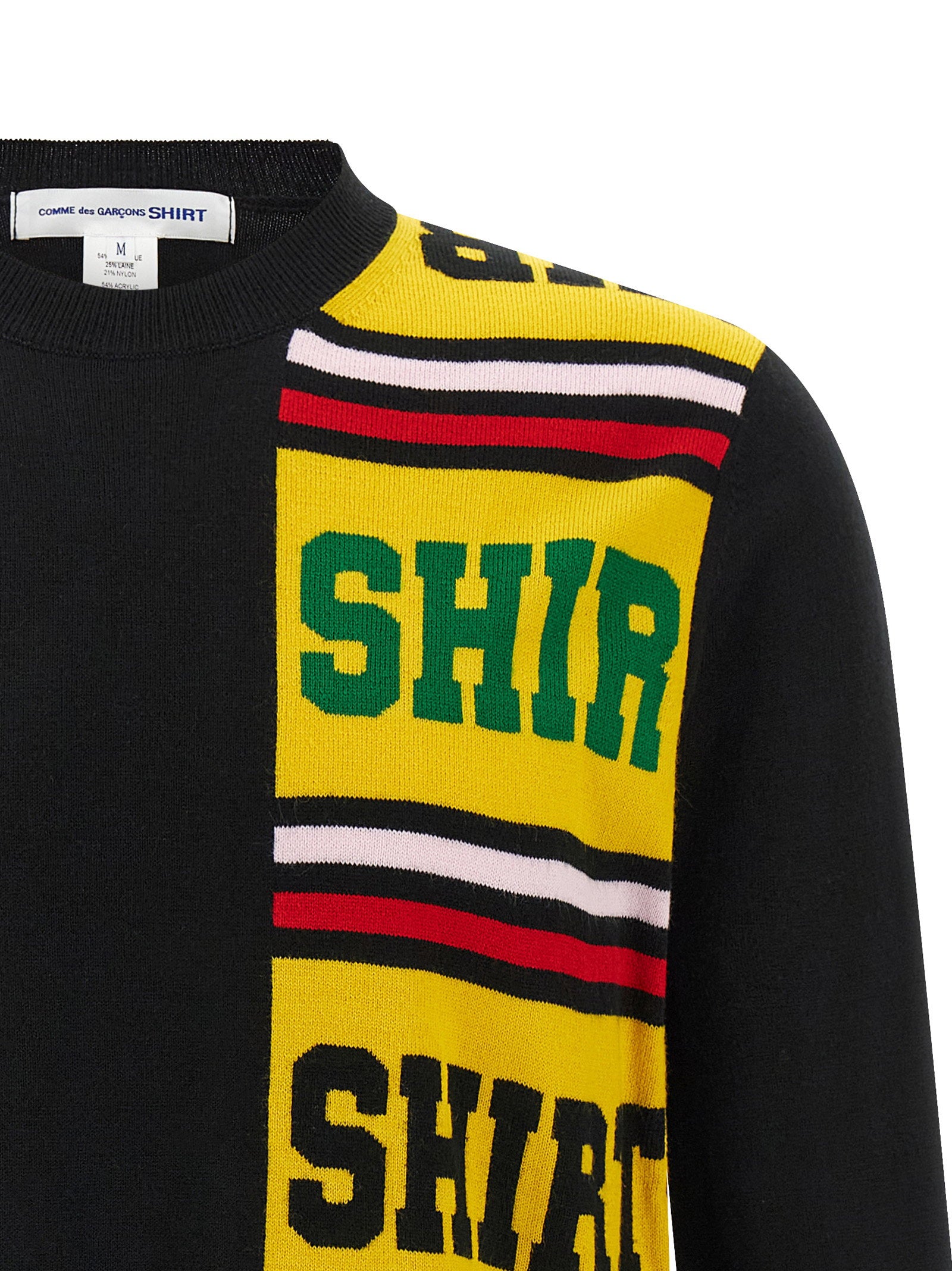 Comme Des Garcons Shirt Intarsia Sweater - view 3