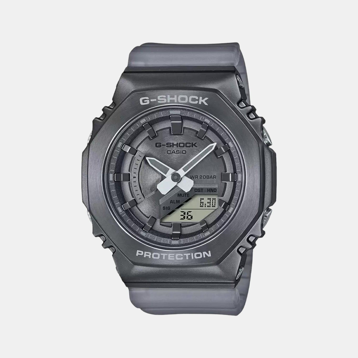 Casio G-Shock Women Quartz Black Dial Analog-Digital Resin Watch G1221