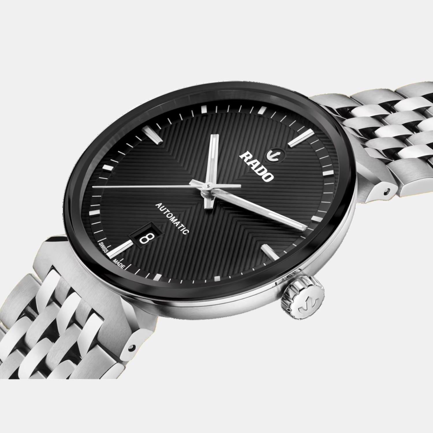 Rado Florence Unisex Automatic Black Dial Analog Stainless Steel Watch R48903153 - view 2