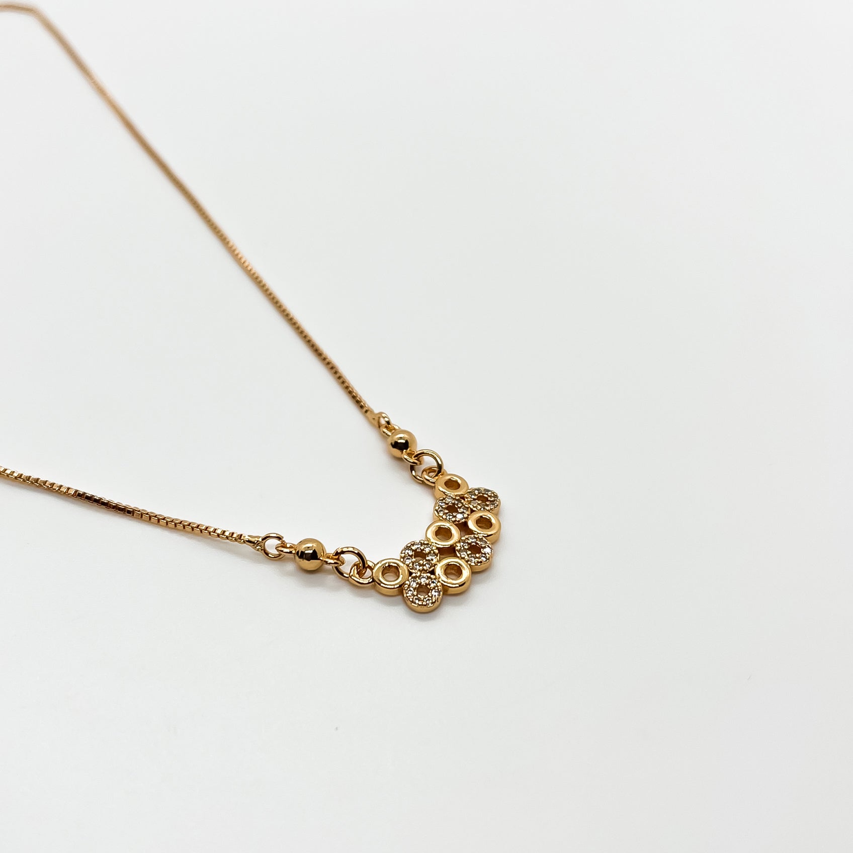 Branta Stylish Diamond Necklace For Women - view 3