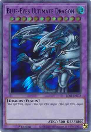 Yu-Gi-Oh! Blue-Eyes Ultimate Dragon (Blue) - LDS2-EN018 - Ultra Rare - 1st Edition