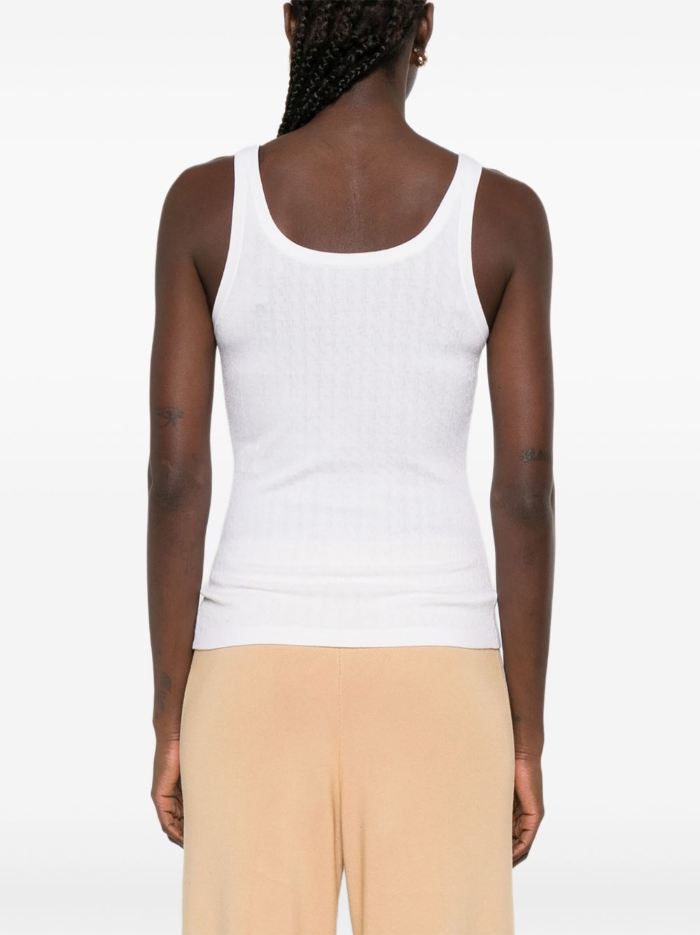 Elisabetta Franchi Wool blend tank top - view 5