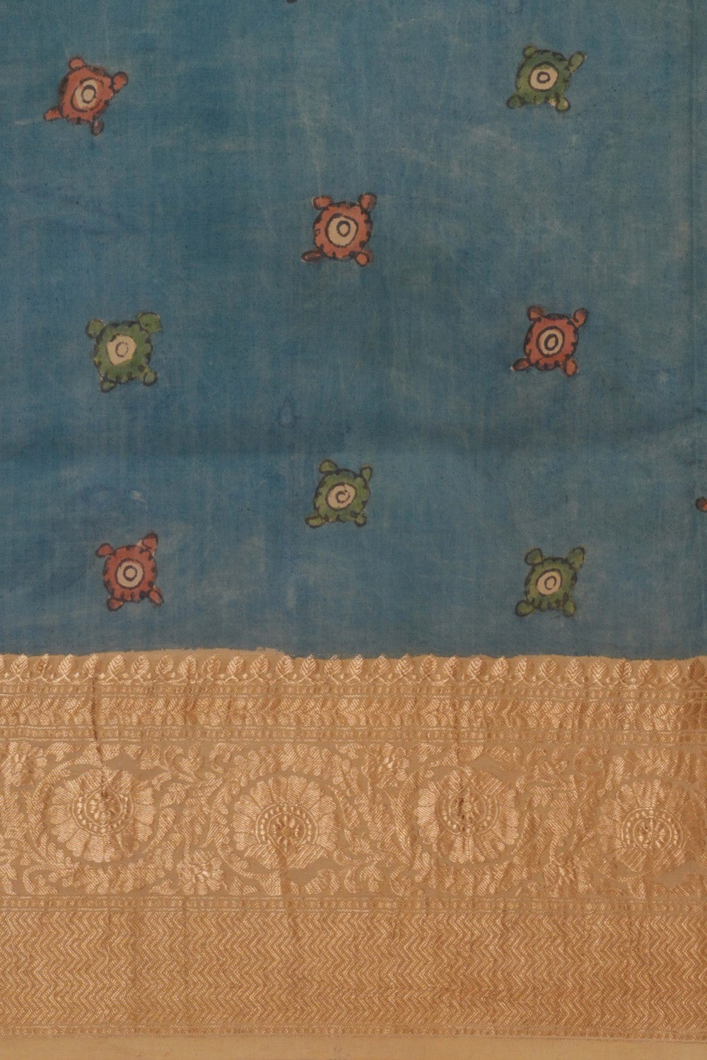 Kalanjali Kalamkari Hand-Painted Saree – Women's - view 4