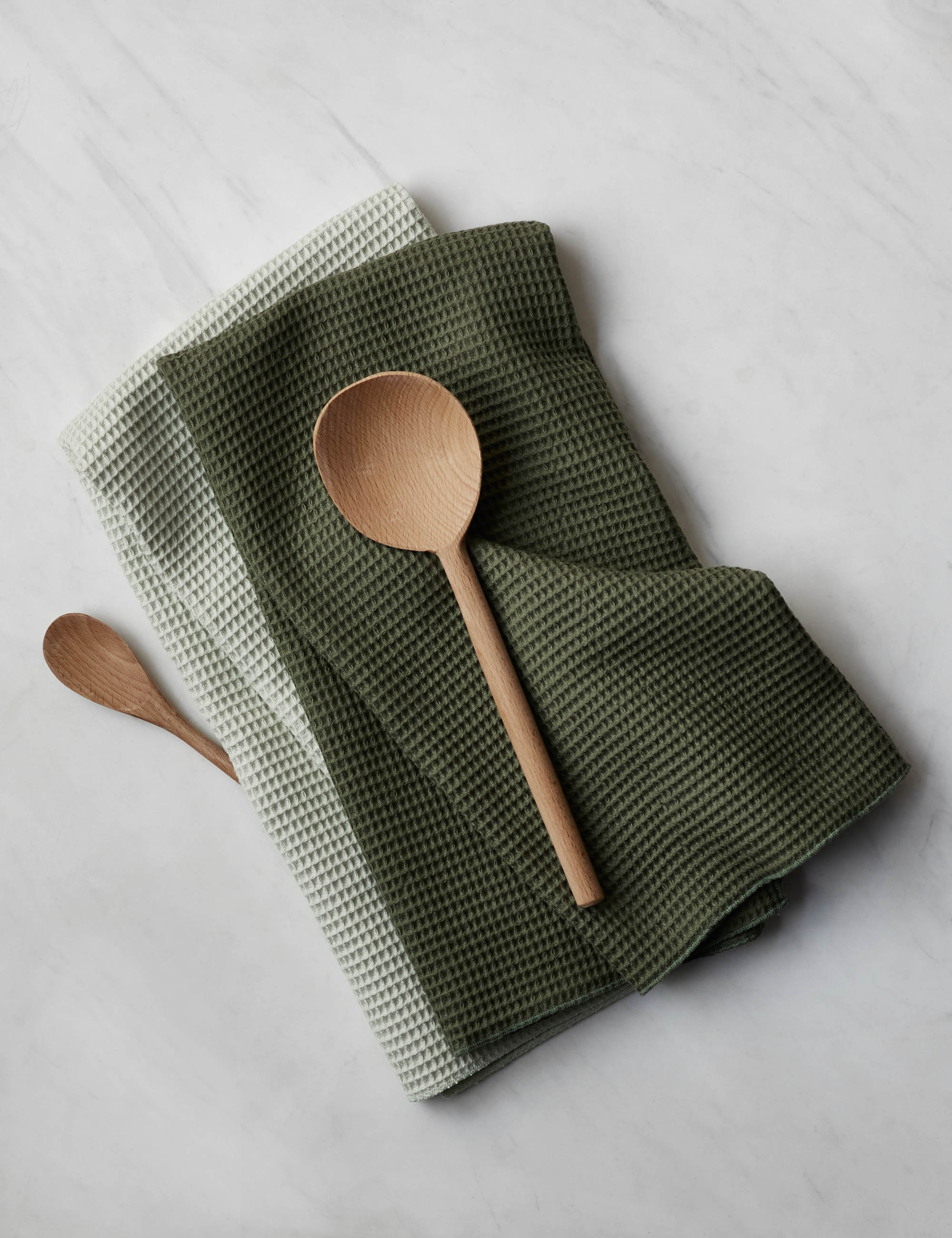 Lulu and Georgia Essential Waffle Kitchen Towels (Set of 2) by Hawkins New York