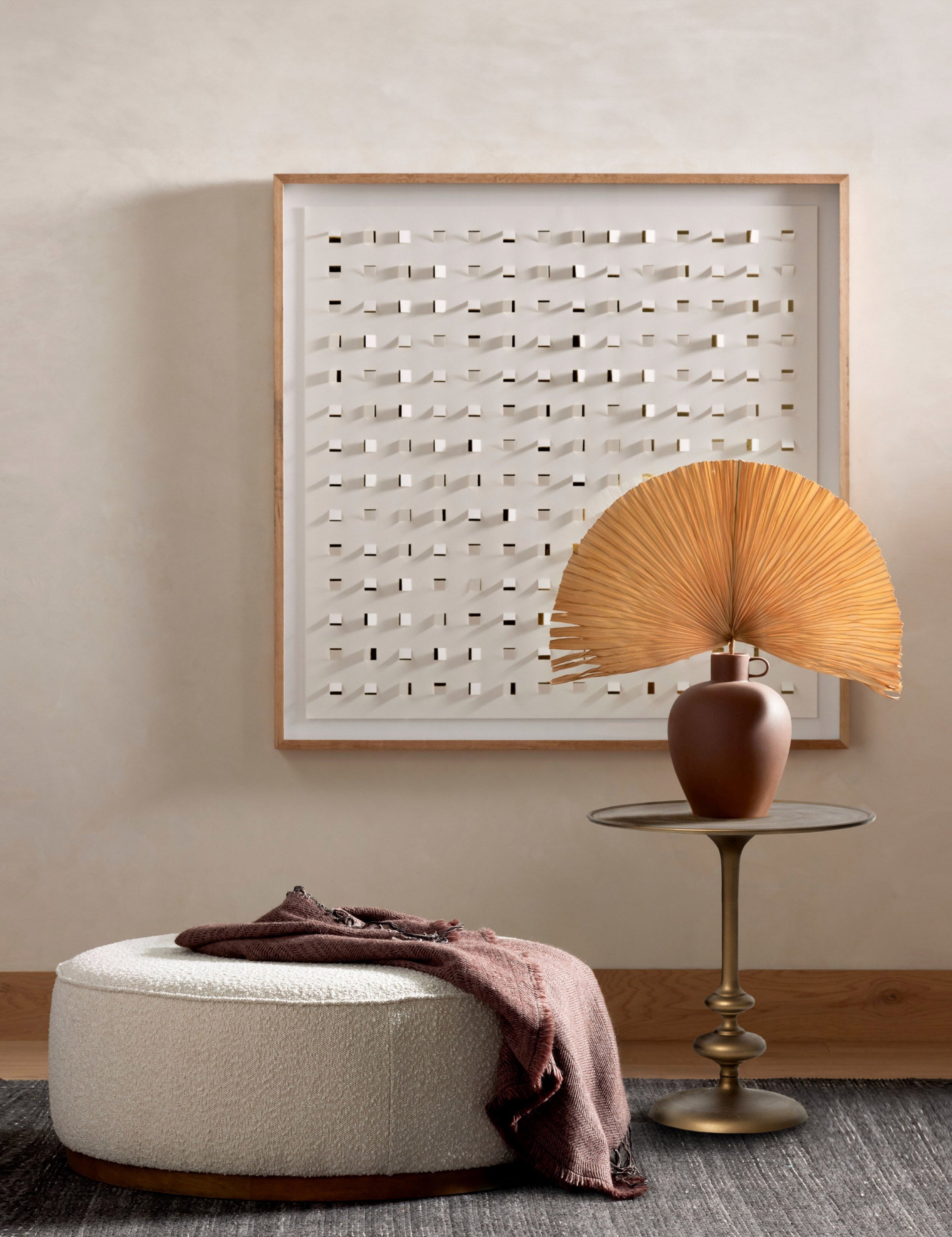 Lulu and Georgia Caratto Side Table – Brass - view 2