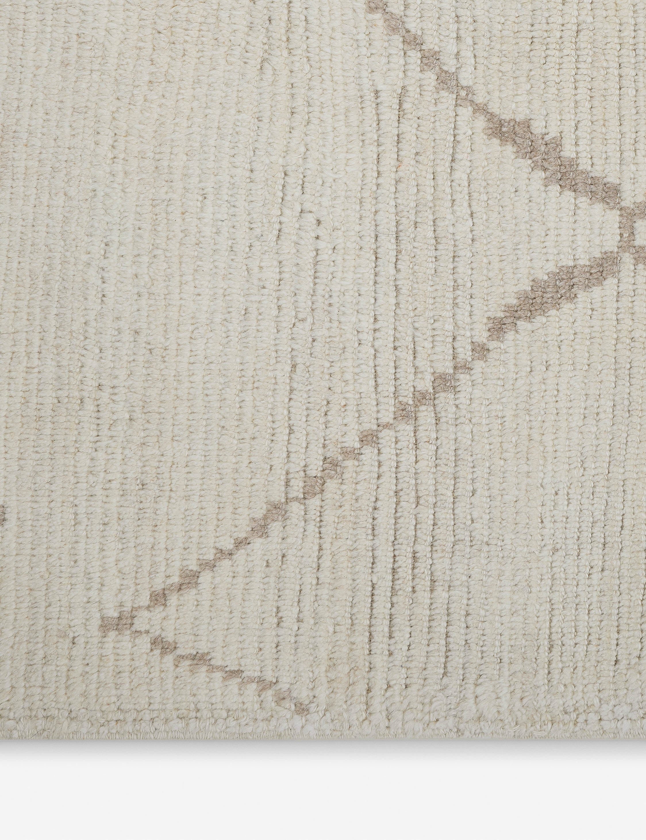 Lulu and Georgia Vintage Turkish Hand-Knotted Wool Rug No. 399, 8'1" x 10'8" - view 2