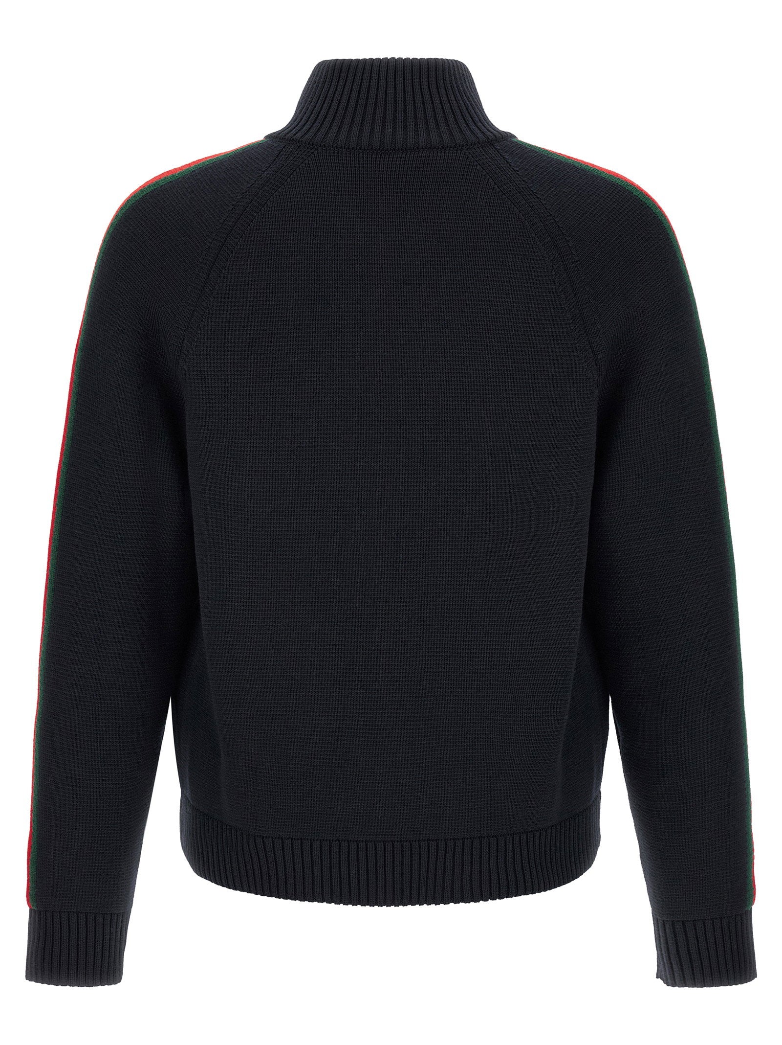 Gucci Web Ribbon Knitted Jacket – 100% wool - view 2