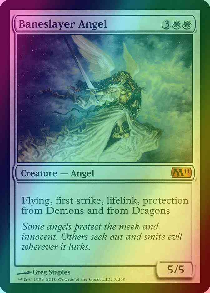 Angel 7 magic – Baneslayer Angel [7] [Magic 2011] [Foil]