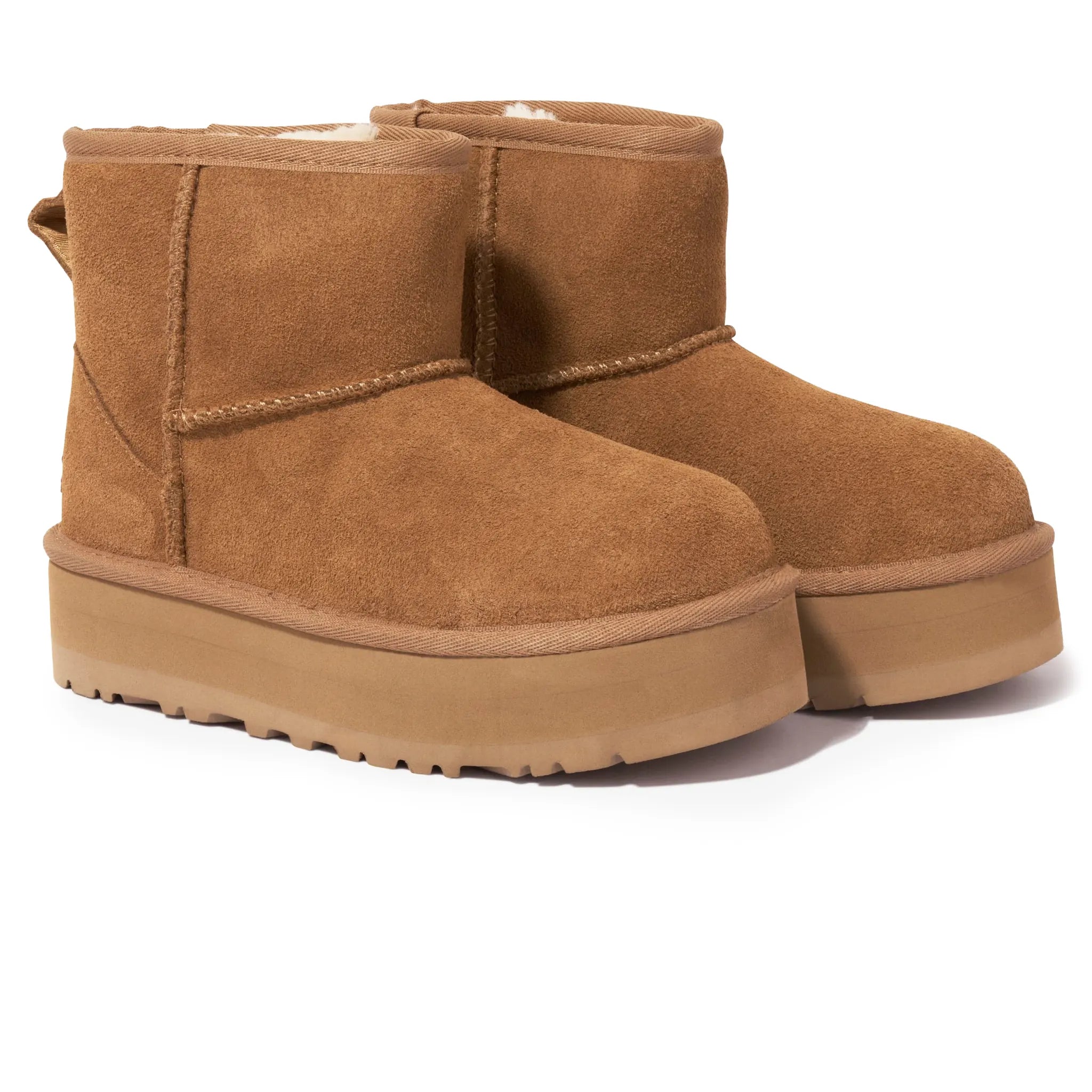 UGG Classic Mini Platform Girls Brown Boots - view 2