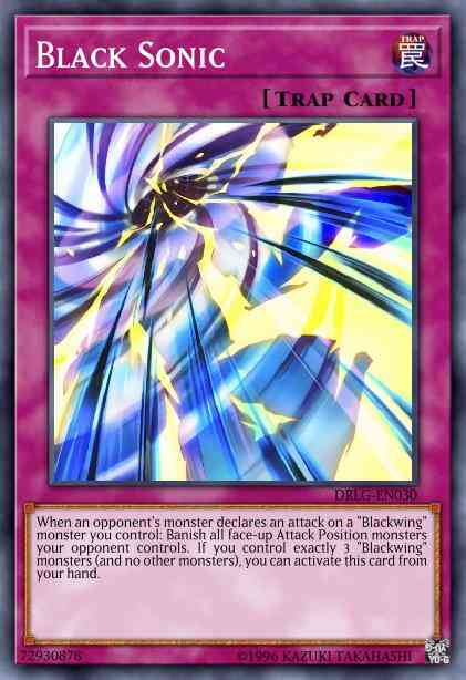 Black sonic green – Yu-Gi-Oh! Black Sonic (Green) - DLCS-EN032 - Ultra Rare - 1st Edition