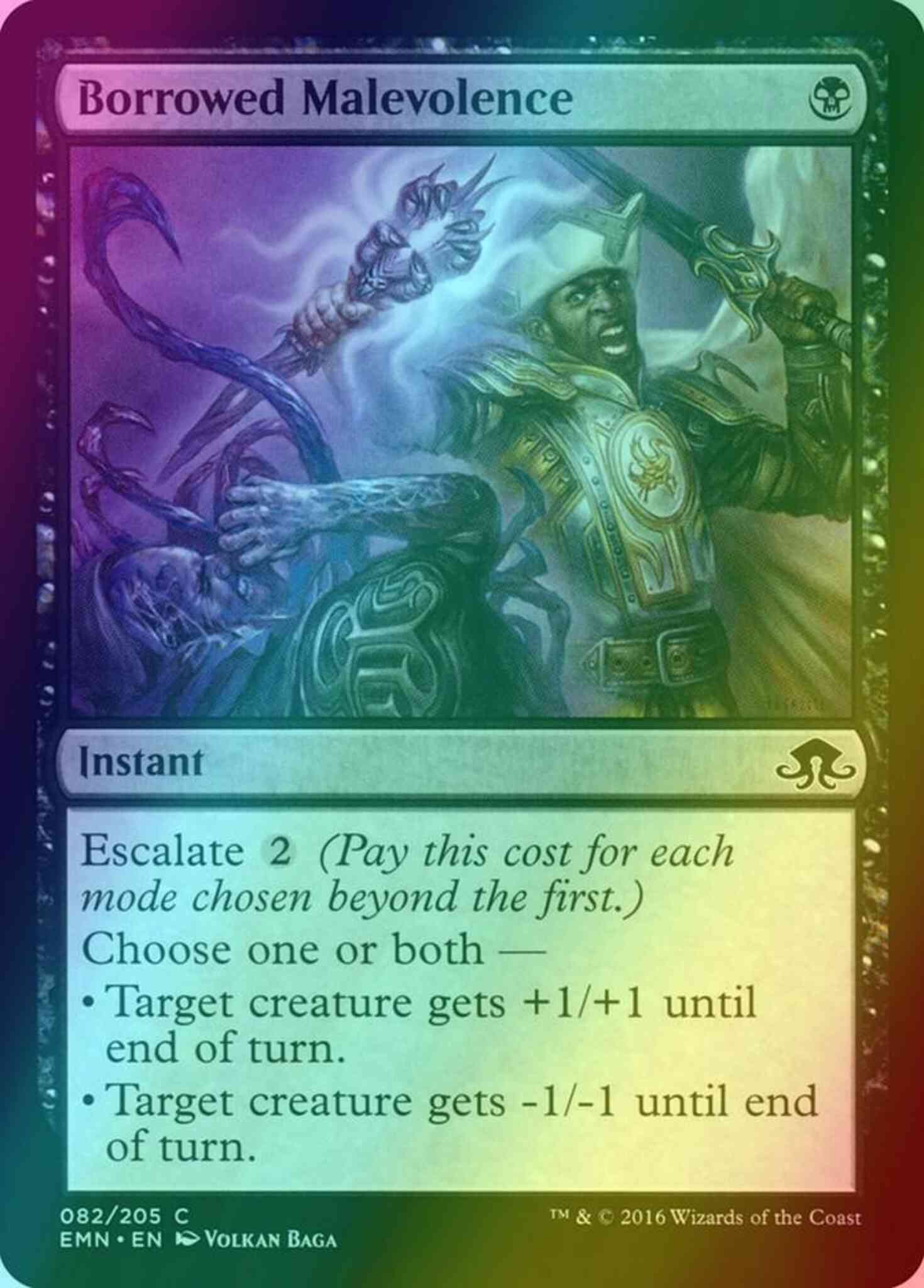 Borrowed malevolence 82 – Magic Borrowed Malevolence [82] [Eldritch Moon] [Foil]