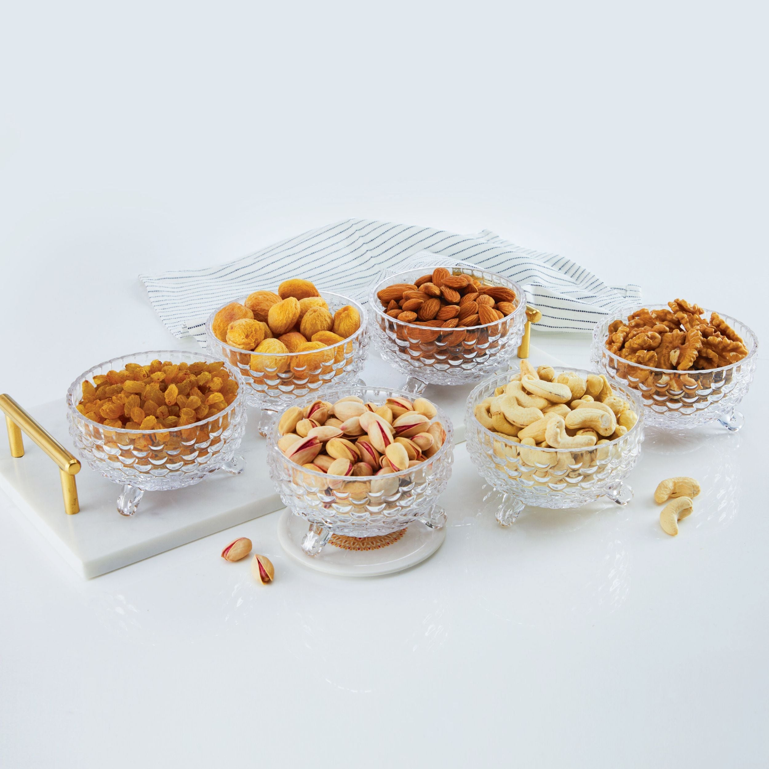 Cello Marina Glass Bowl Gift Set – Clear
